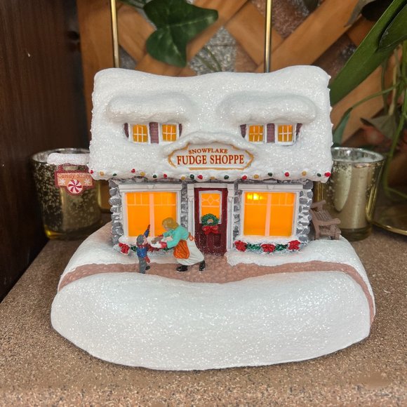 2022 Thomas Kinkade Teleflora Keepsake - Light Up Christmas Collectible - Picture 3 of 8